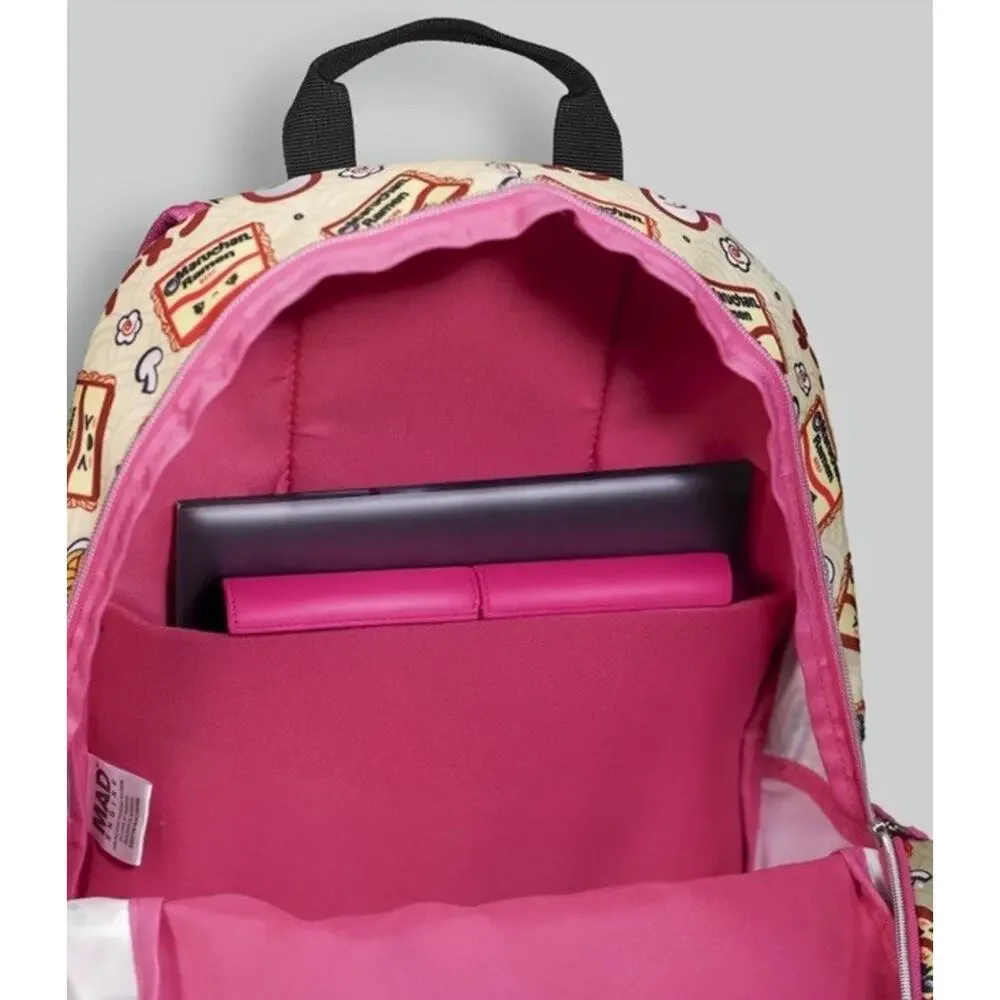 Maruchan Ramen Noodle Soup Backpack Pink Girls 18